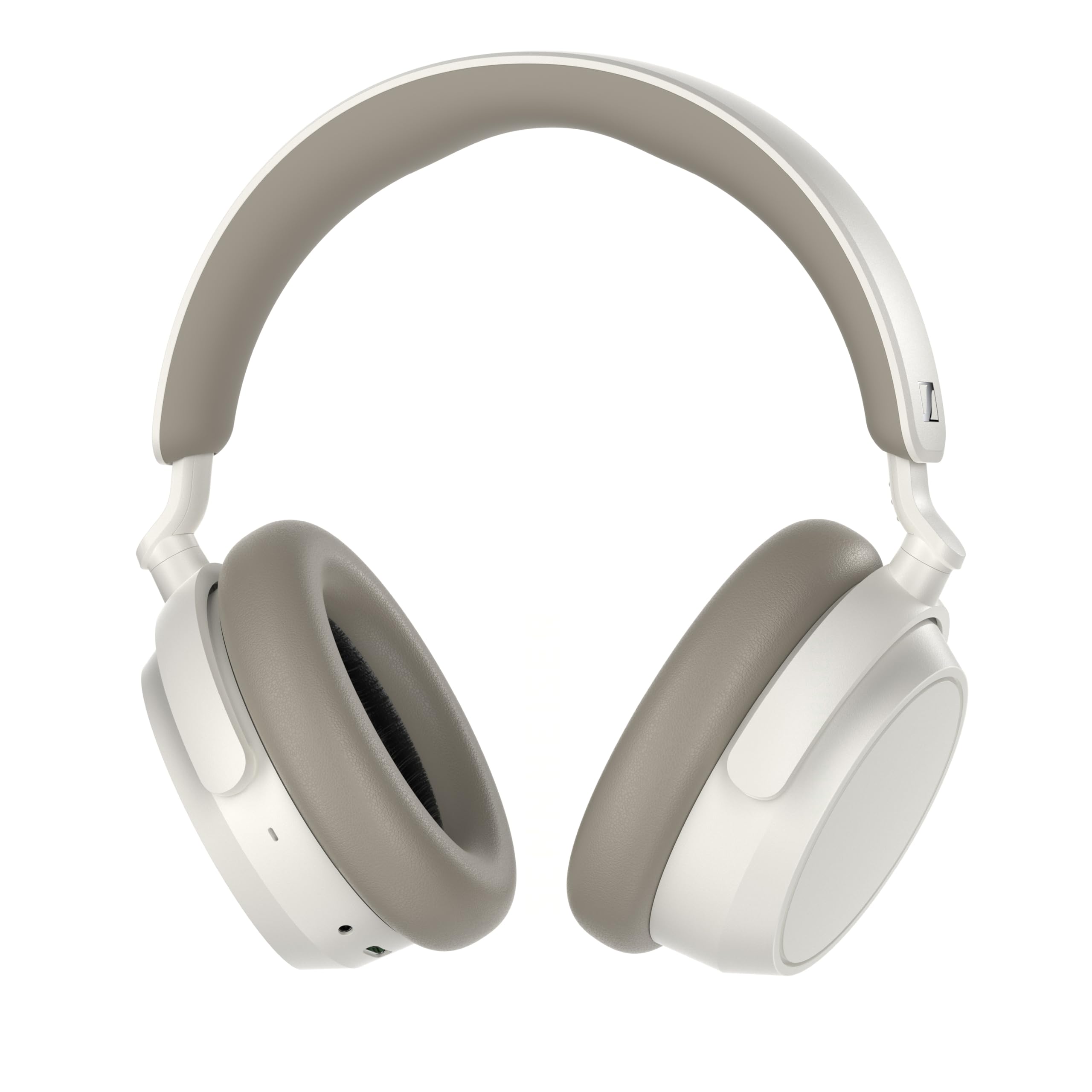 ゼンハイザー Sennheiser ワイヤレスヘッドホン ACCENTUM Plus Wireless ホワイト 高性能ドライバー 50時間再生 ハイブリッドアダプティブノイズキャンセリング クリアな