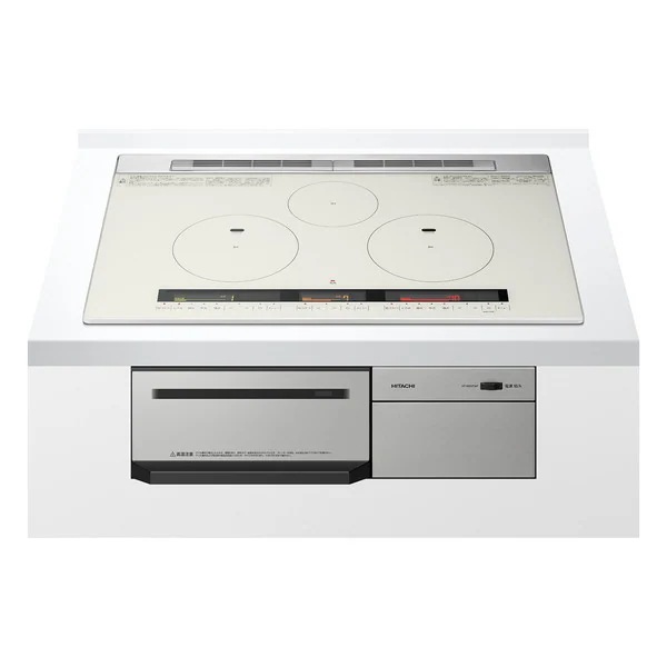 HT-M8STWF-S シルバー 火加減マイスター [ビルトインIHクッキングヒーター(75cm幅/IH3口/単相200V)]