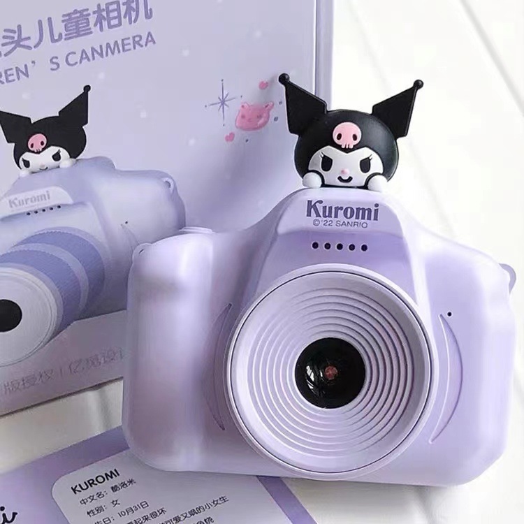 サンリオ キッズカメラ 子供用 カメラ トイカメラ 4800万画素 おもちゃ 写真 動画 操作簡単 前後二重カメラ デジタルカメラ 誕生日 男の子 女の子