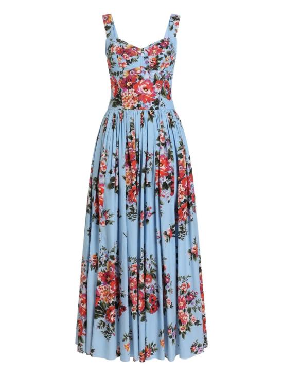 DOLCE & GABBANA Women Mid Skirts F6TTHTHS5UU HC5ZO Clear Blue