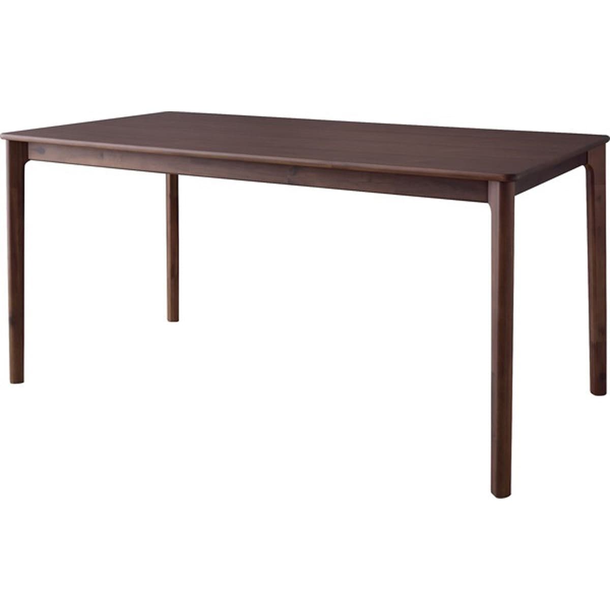 ダイニングテーブル 天然木 アカシア 天然木化粧繊維板 ウォルナット ウレタン塗装 RP-602