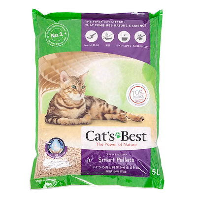 他サイト： 猫砂　レッテンマイヤー　キャッツベスト　固まる木のネコ砂　スマートペレット　５Ｌ　ＮＥＷ　お一人様６点限り　ＣＲＣ30―14―30―10―00の商品画像