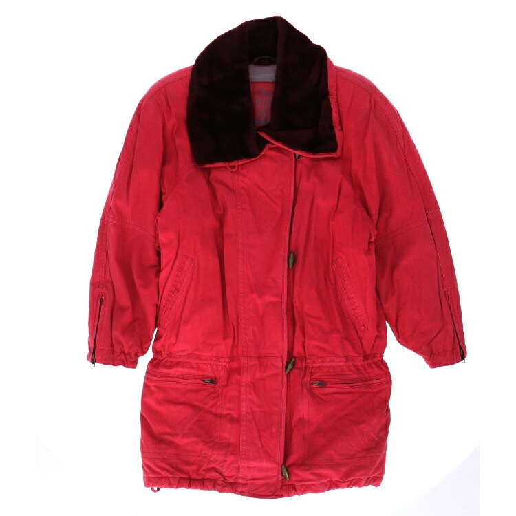 訳あり ラムナッパ ジャケット ブルゾン ワイン レディース ギフト プレゼント 66,000円