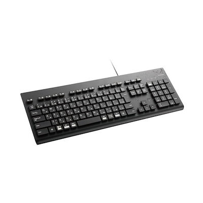 他サイト： 洗える 抗菌 キーボード ブラック 有線 /USB TK-WS01UMKBKの商品画像