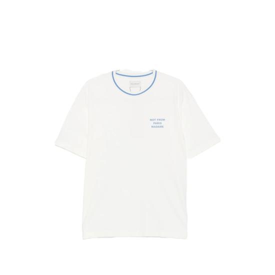 DROLE DE MONSIEUR Men Tops L TS189 CO0002 OFFWH WHITE