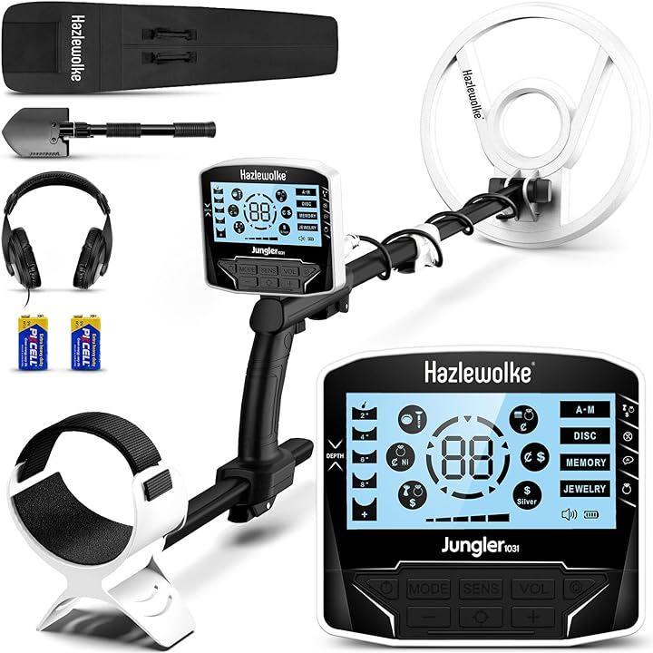 高感度金属探知機 LCDスクリーンバックライト 調整可能プローブ 精確位置発見機能 感度調整 防水 ヘッドフォン付き 日本語説明書付き