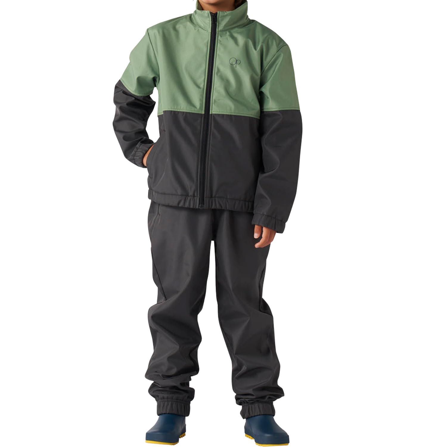 当日発送 OP スノーパンツ＋ジップレイヤー セット キッズ 174502