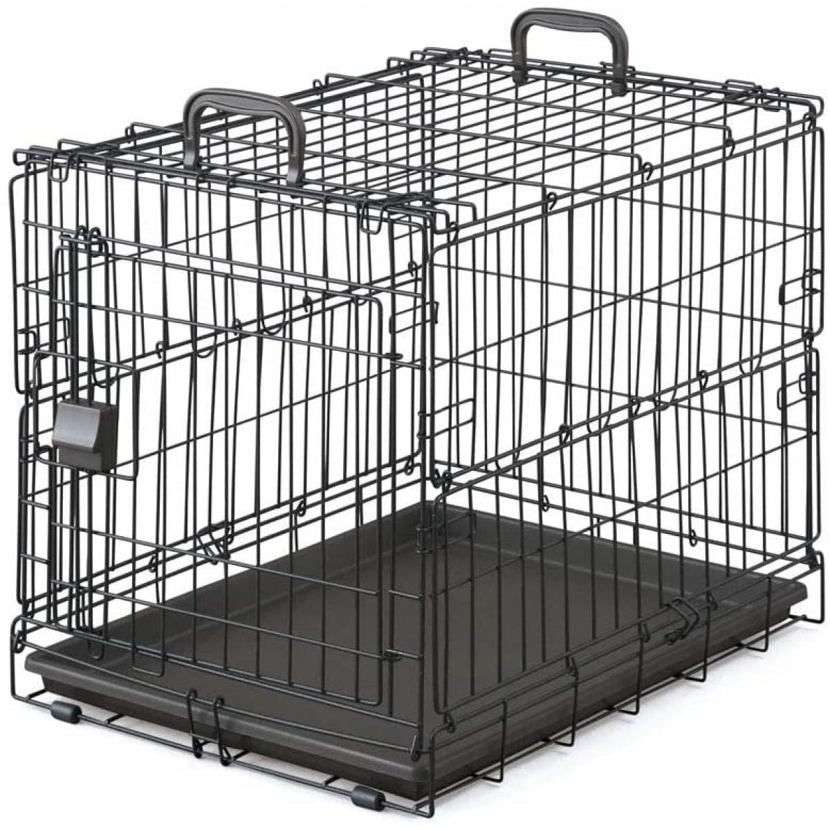 折りたたみケージ アイアンブラックカラー アイリスオーヤマ OKE-600R 犬 猫 ケージ ペットケージ おでかけ コンパクト収納