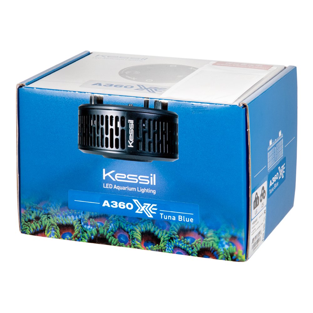 Ｋｅｓｓｉｌ　Ａ３６０ＸＥ　ＴＵＮＡ　Ｂｌｕｅ　９０Ｗ　水槽用照明　ＬＥＤライト　海水魚　サンゴ　ＣＲＣ10―35―70―10―00