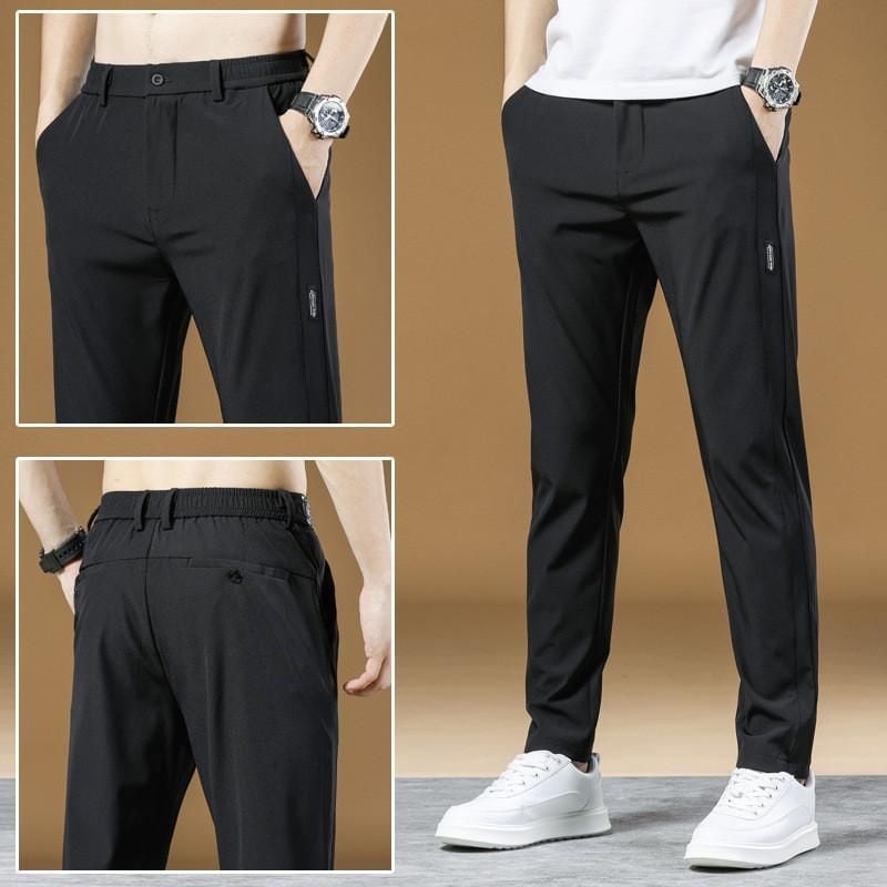 チノパンツ テーパードパンツ ストレッチ メンズ スラックス スリム スキニーパンツ ゴルフパンツ スキニー 接触冷感 ボトムス