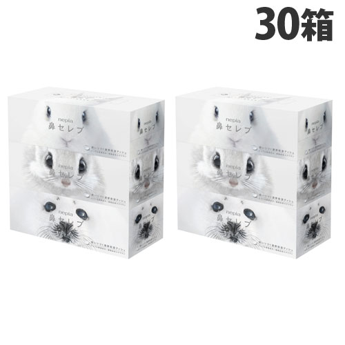 ネピア 鼻セレブ ティッシュ 200組 10パック(30個)
