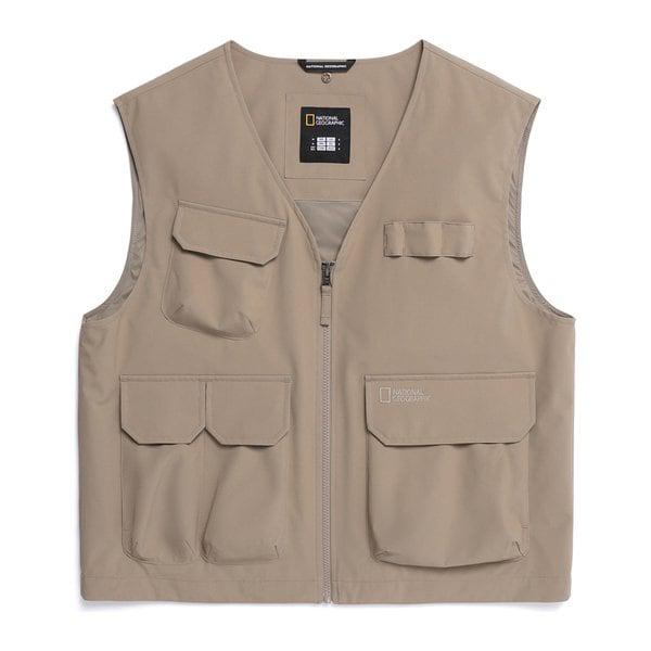 N253UVT110 [NRN] ツーインワンベスト OAK BEIGE