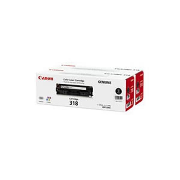 (純正品) Canon キャノン トナーカートリッジ (318VP BK ブラック) 2本入