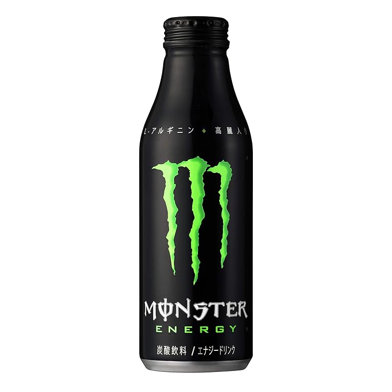 アサヒ飲料 モンスターエナジー ボトル缶 500ml×24本 [エナジードリンク]