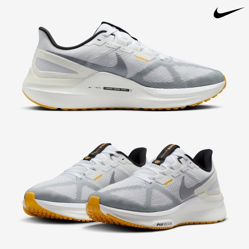 [NIKE] ナイキ スニーカー ストラクチャー 25 ロード ランニングシューズ / SMOKE GREY