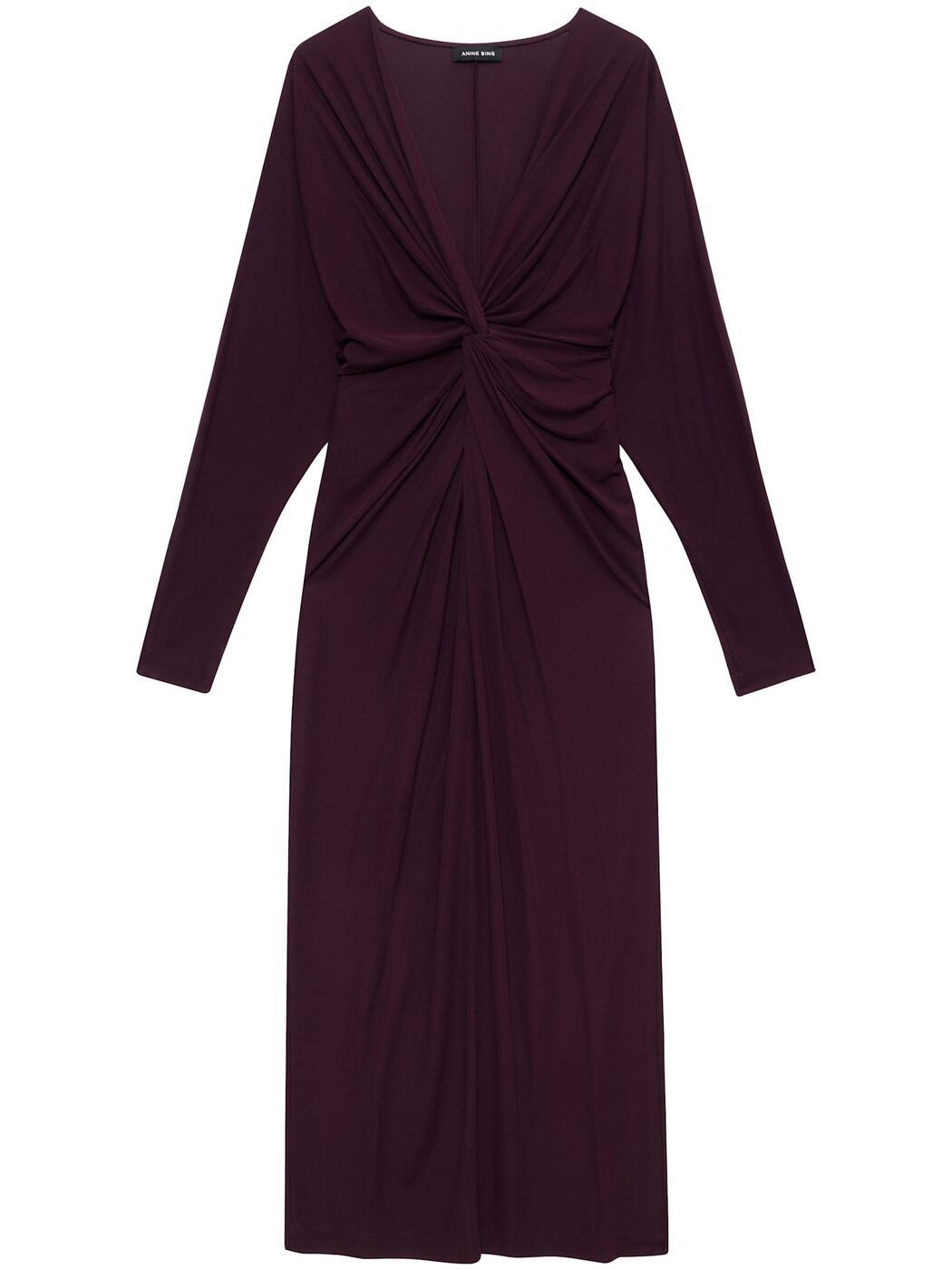 A023468 RED15 BURGUNDY レッド 春夏2025 ドレス レディース ia