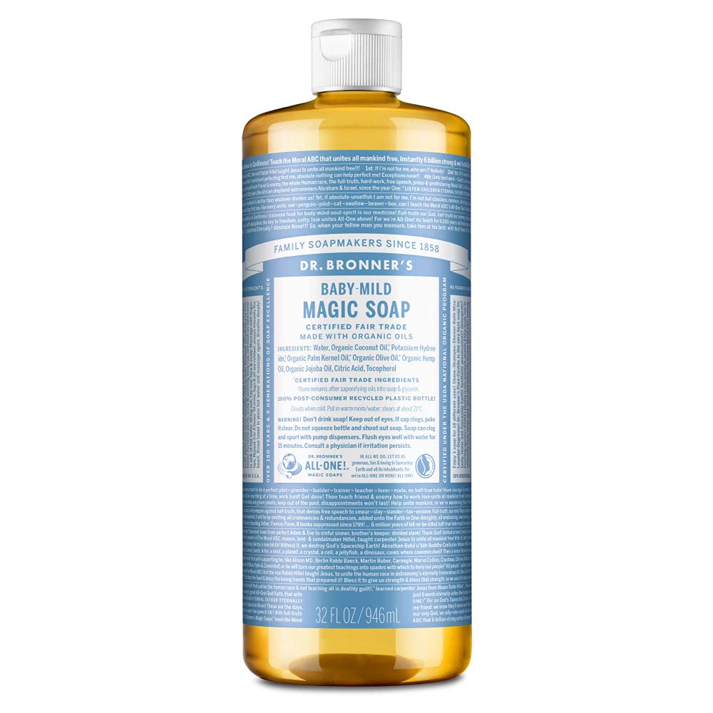 Dr. Bronners マジックソープ BA(ベビーマイルド) 無香料 946ml オーガニックソープ