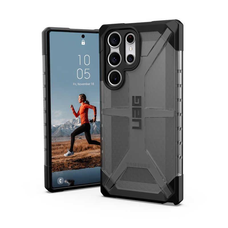UAG　Galaxy S23 Ultra用 PLASMA (アッシュ)　UAGGLXS23ULTTAS
