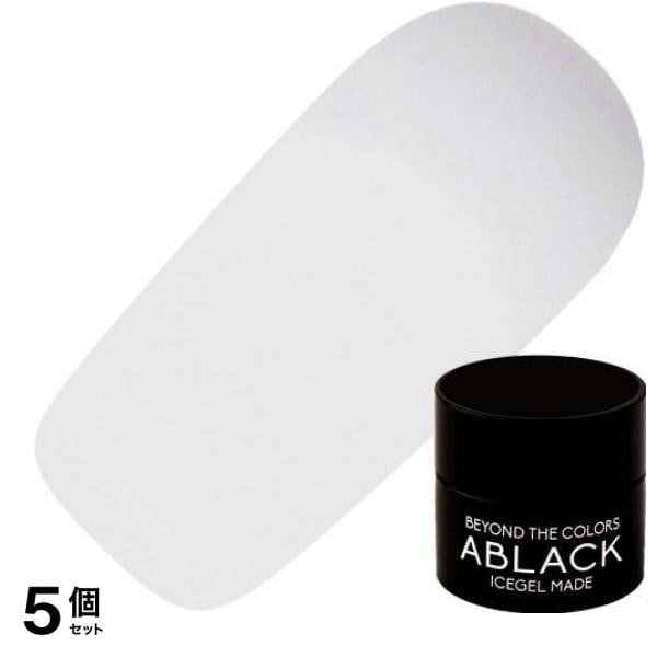 ICEGEL(アイスジェル) A BLACK アイシングジェル 725 ホワイト 3g 5個セット