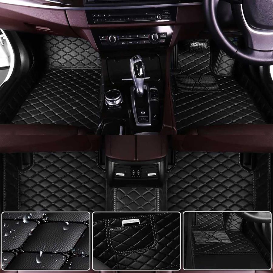 「MINI ミニジョンクーパーワークス クロスオーバー(F60) 2017-2021」専用フロアマット フルサラウンドカーマット XPE素材 立体フロアマット 車種専用 カスタム