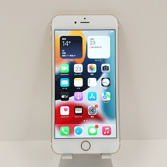 iPhone6s Plus 16GB SoftBank ゴールド 送料無料 本体 c08720 【中古】