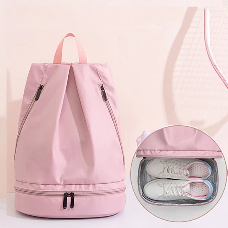 【2点で500円OFF】スポーツバッグ ジムバッグ 乾湿分離 防水 大容量 男女兼用 多色 泳ぐ ヨガ フィットネス スポー