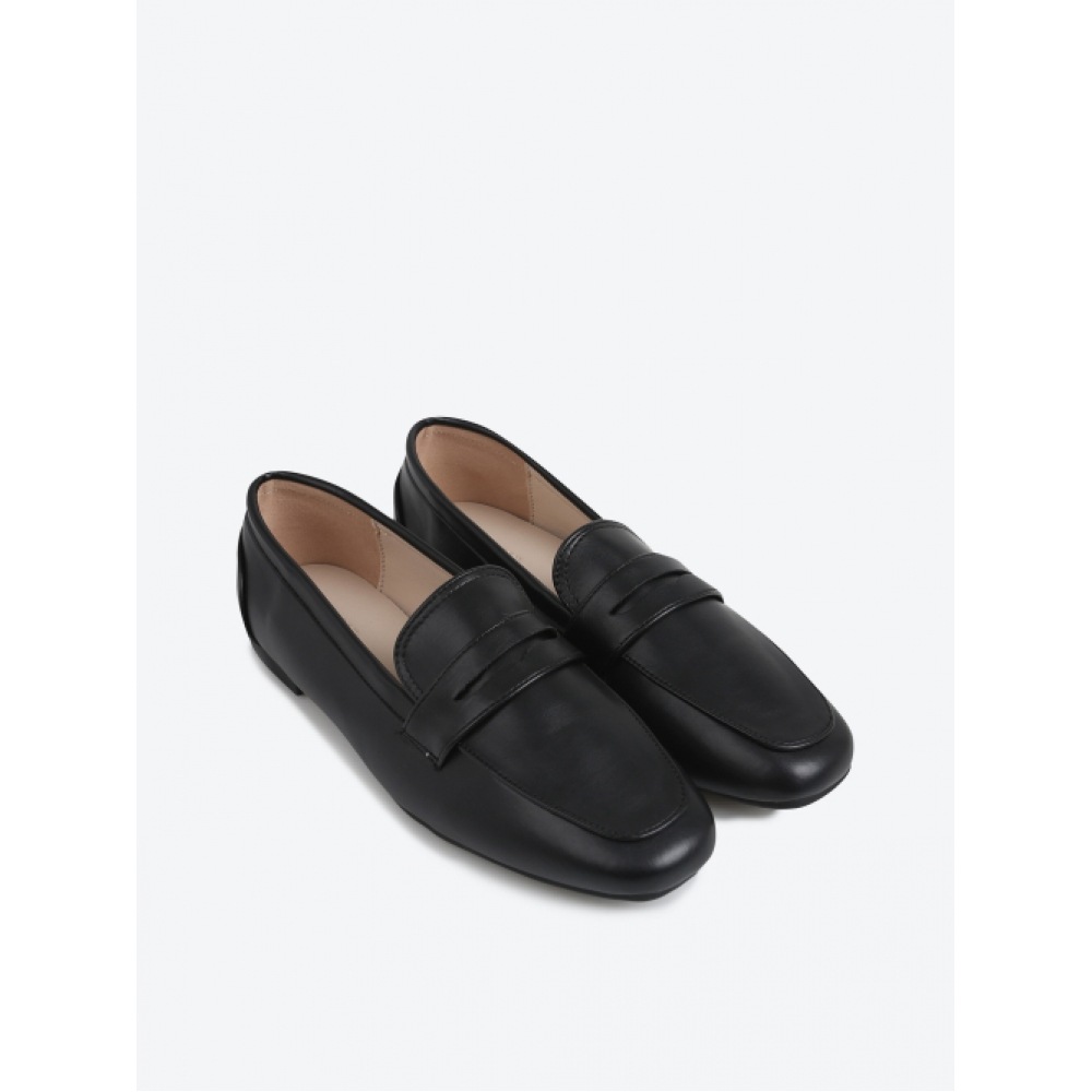 SHOOPEN [ベーシック] スクエアモールドローファー 1.0 HPWWCFA301