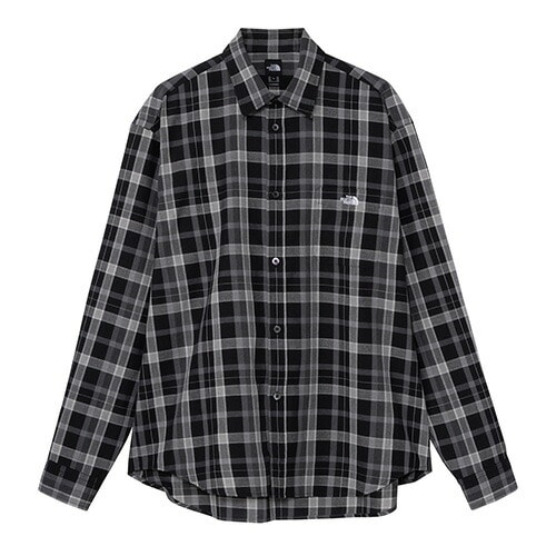 ロングスリーブフラッシュドライチェックシャツ アウトドア 長袖 ユニセックス NR12630-KC