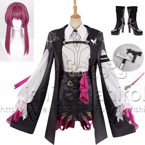 崩壊：スターレイル Kafka カフカ コスプレ衣装 ウィッグ 靴 道具 コスチューム 演出服 アニメ ゲーム ハロウィン cosplay 変装