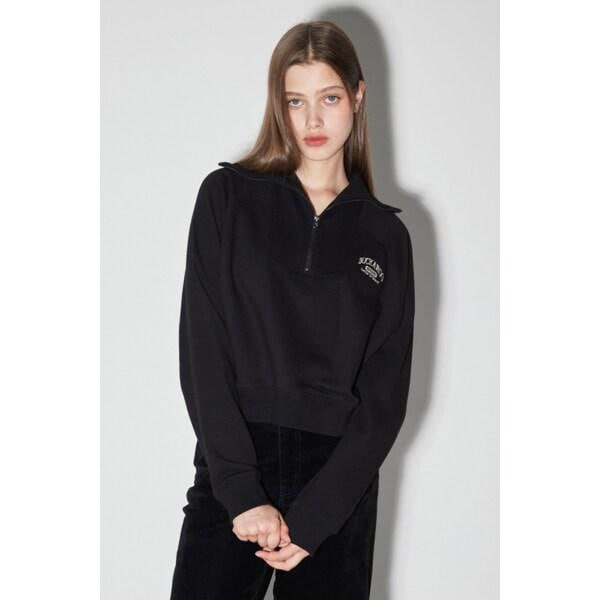 女性用ハーフジップアップマンツーマンTS(B243TS510P)