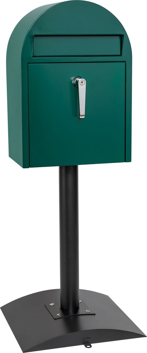 郵便ポスト ポストスタンド 置き型 大型 鍵付 手前開き スタンドポスト Bella ベラ