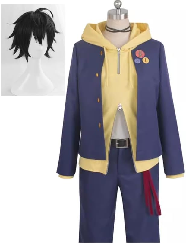 ウィッグ付き山田三郎 コスプレ衣装 コスチューム ハロウィン クリスマス 制服 大人 アニメ