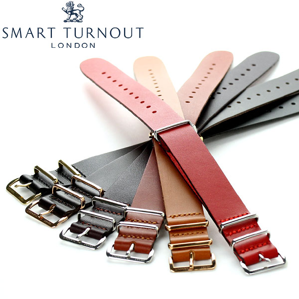 腕時計 ベルト レザー 20mm スマートターンアウト 替えベルト 選べるモデル STB-20-L2