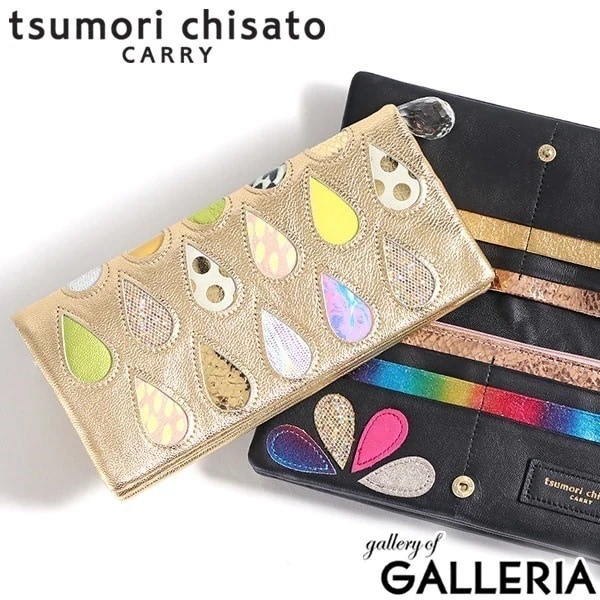 ツモリチサト 財布 tsumori chisato CARRY ドロップス 長財布 レディース 小銭入れ付き 大人可愛い 本革 日本製 57913