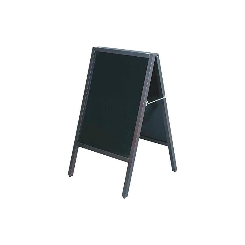 【即納】アイリスオーヤマ ブラックボード 両面 GXB-77 ダークブラウン