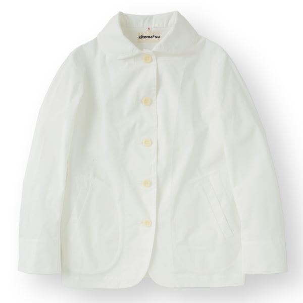 女性コックジャケットウェザー ホワイト Lサイズ KMJ2761-1 5,411円