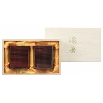 タマハシ 漆磨 ロックタンブラー2PC 暁月/紫影 TS-16