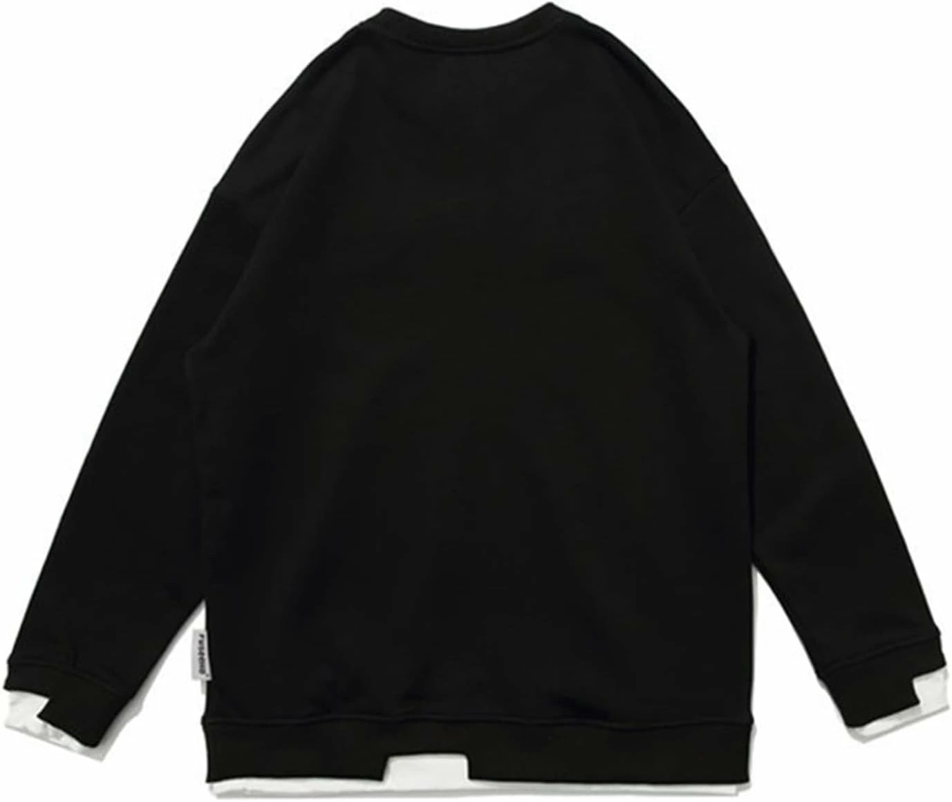 トレーナー 春服 メンズ 長袖 パーカー 無地 爽やか ソフト オーバーサイズ 伸縮性 ラウンドネック 保温性 吸汗 丈長め カジュアル ハンサム オシャレ トップス 体型パカー シンプル プルオーバ