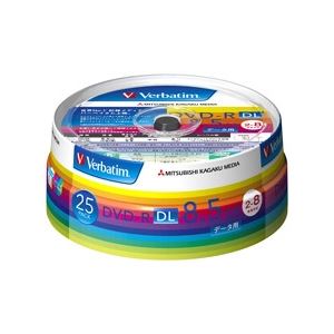 三菱化学メディア DVD-R DL 8.5GB PCデータ用 8倍速対応 25枚スピンドルケース入りワイド印刷可能 DHR85HP25V1 6,101円