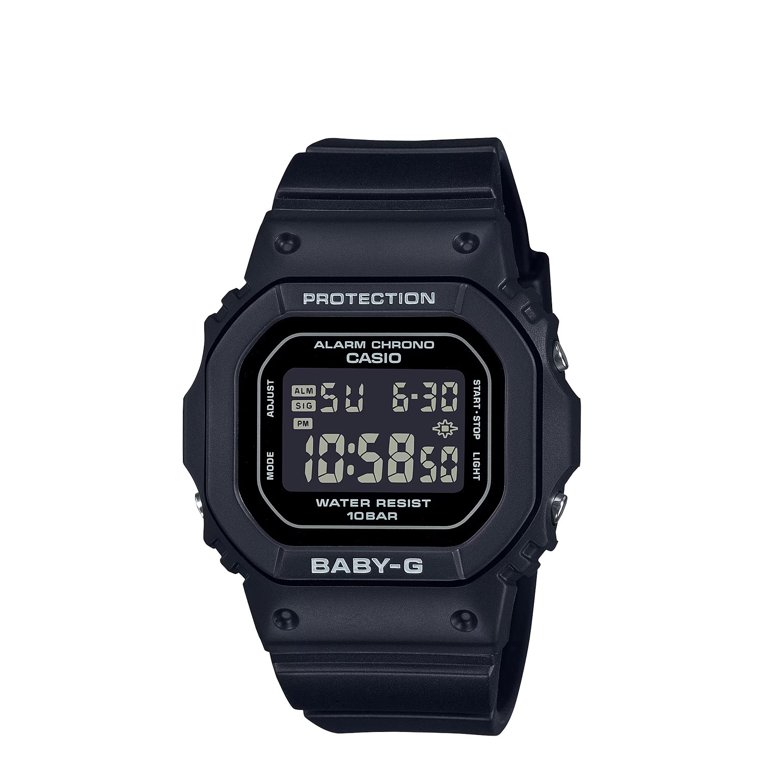 腕時計 BGD-565U-1JF 防水レディース ブラック 黒