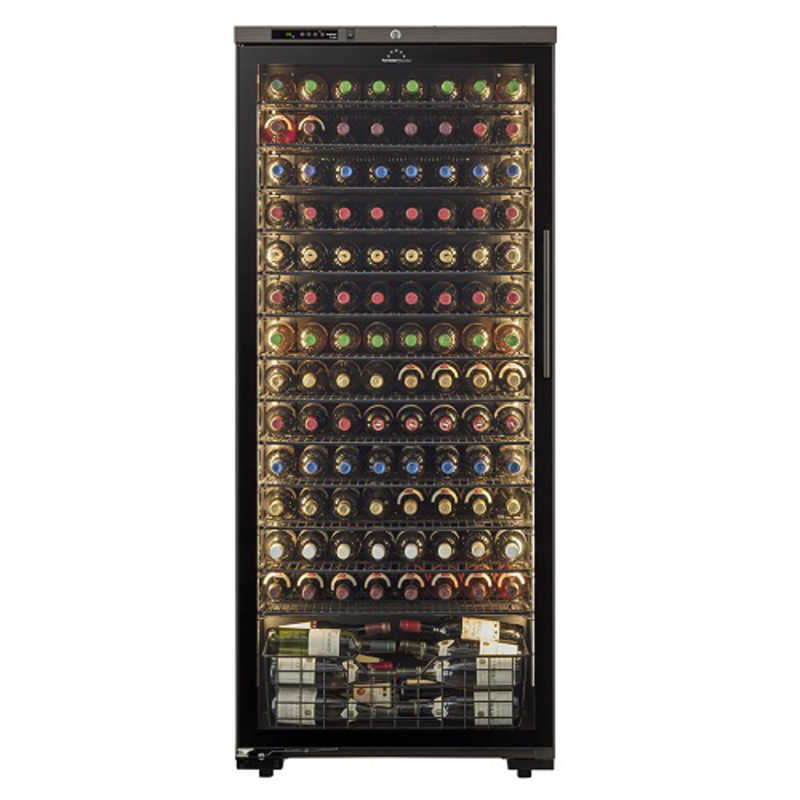 フォルスタージャパン　ワインセラー ［120本 /左開き］ ウッドブラック　ST-409GL-WK（標準設置無料）