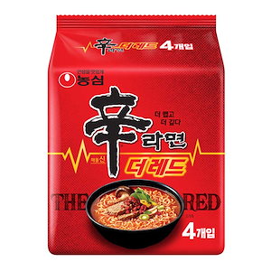 [韓国食品]新ラーメンザレッド125g4個