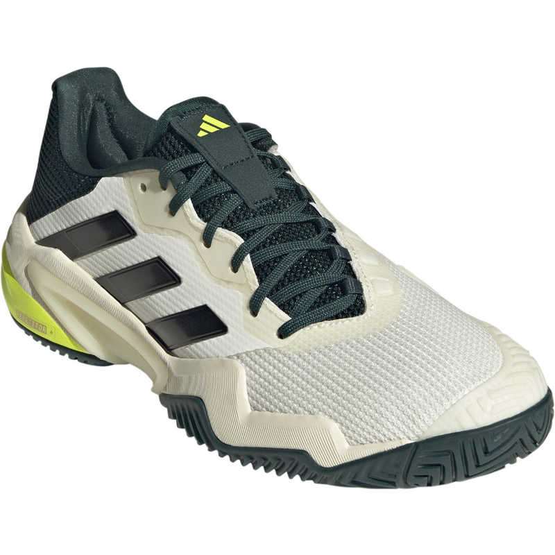アディダス　adidas メンズ バリケード 13 テニス / BARRICADE 13 TENNIS オフホワイト/コアブラック/パウダーティール 255 JH5129　JH5129_25FW