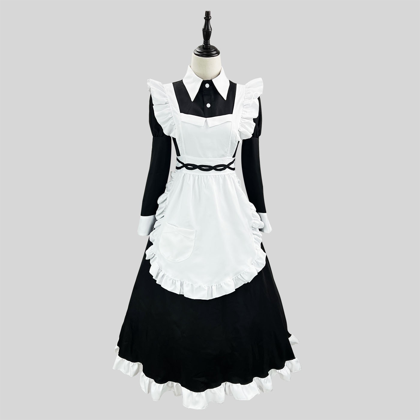 オリジナル新製品日本の古典的なメイド衣装コスプレ衣装かわいいメイド服
