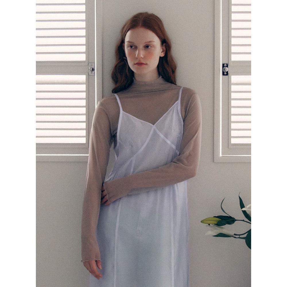 ロラローラベーシックレイヤードTシャツグレー