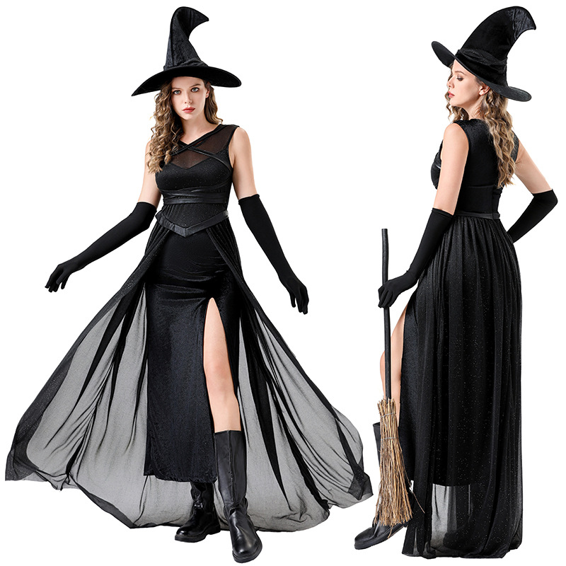 ハロウィンコスチューム魔女コスプレ魔女コスプレコスプレステージテーマパーティーコスチューム