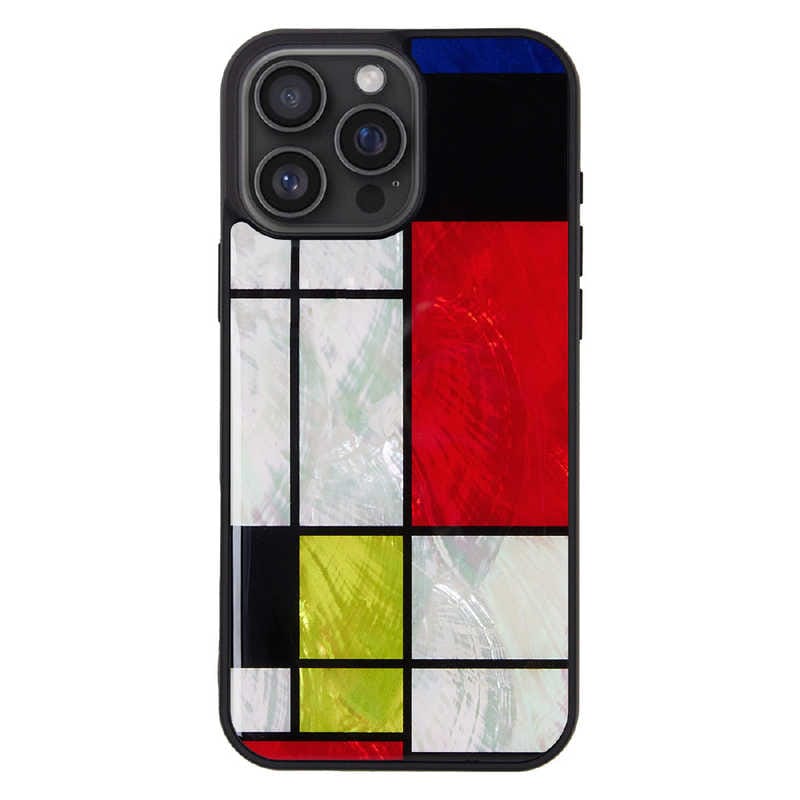 ROA　iPhone 16 Pro Max(6.9インチ) 天然貝ケース ikins Mondrian　I27103i16PM