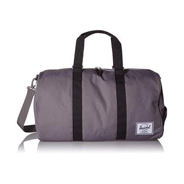 Herschel Novel Duffel Bag， Grey/Black， Classic 42.5L 並行輸入品