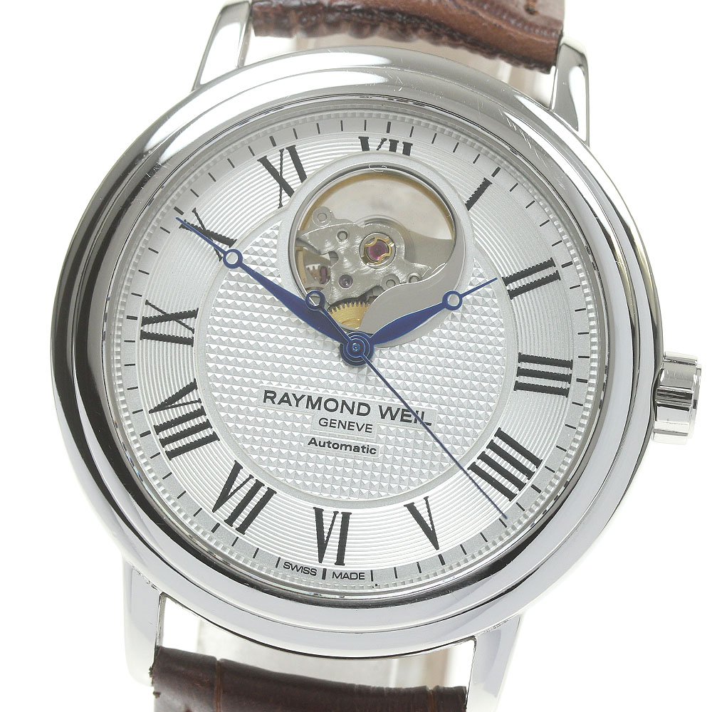 レイモンドウィル RAYMOND WEIL 2827 オープンハート 自動巻き メンズ _848600【中古】