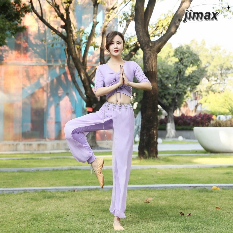 モダンダンス 練習服 ボディトレーニング トップス 女性用 大人用 ダンス ベリーダンス 練習着 ゆったり スーツ